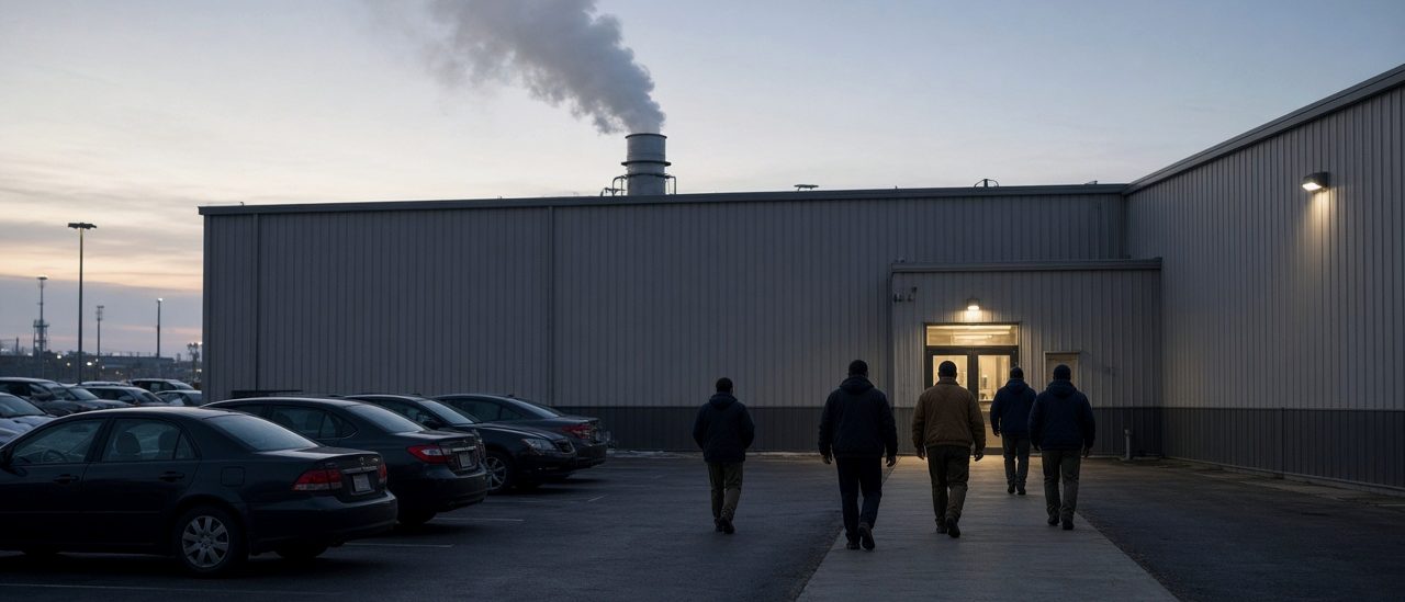 Employees arriving for a shift at a manufacturing plant, the plan participants an ERISA fidelity bond is meant to protect